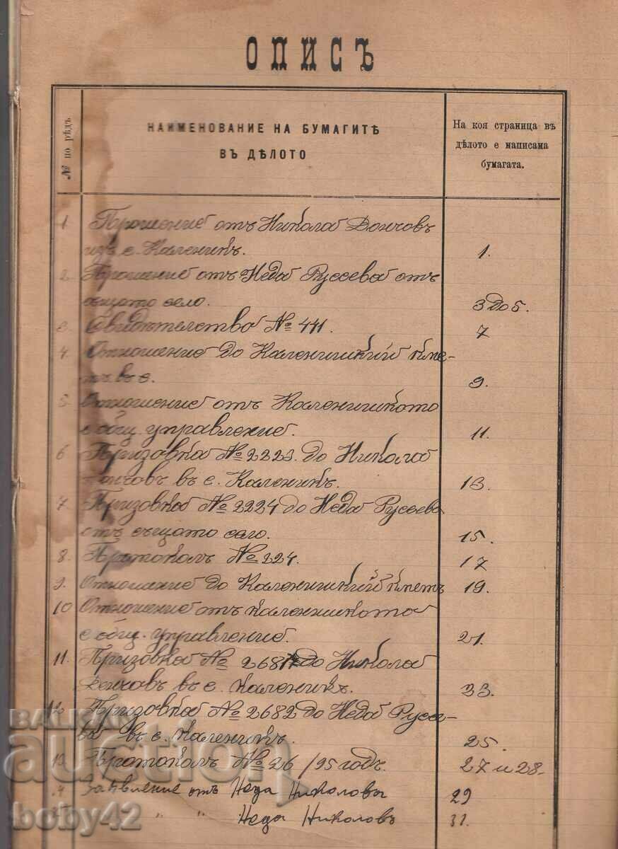Μητρόπολη Lovchan, 68 έγγραφα, 1919 - ΠΑΚΕΤΟ!!!