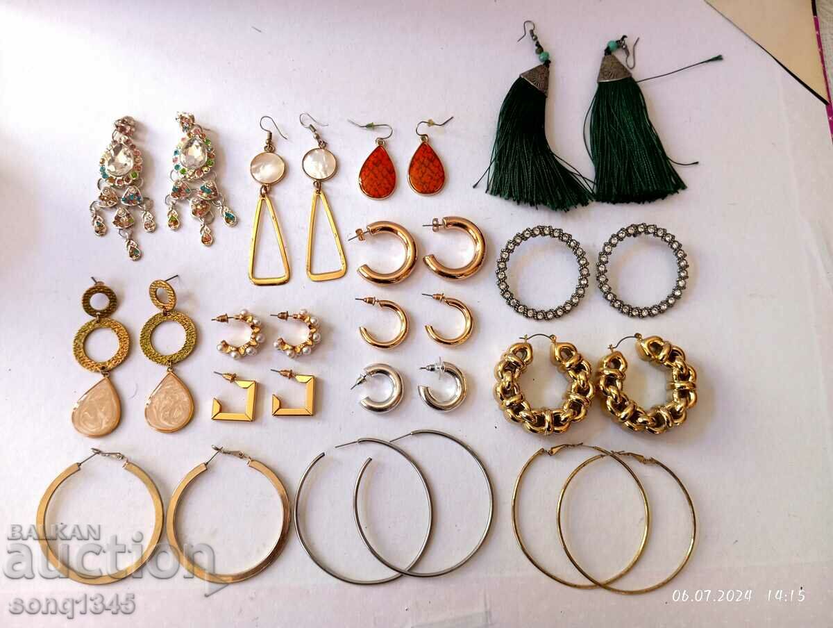 Lot Jewelry - Earrings From 0.01 St.