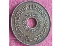 20 mils British Palestine 1935 copie
