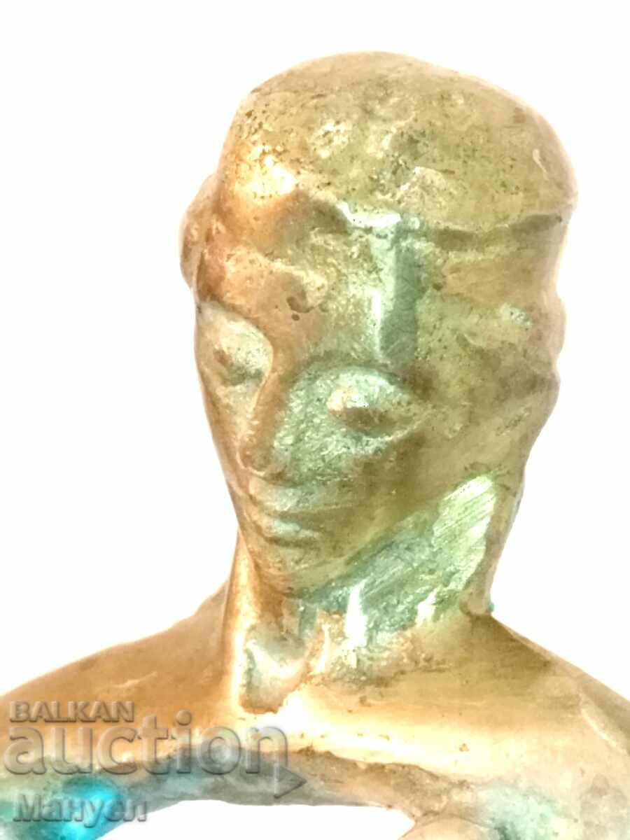 Δημοπρασία Όμορφο μπρούτζινο γλυπτό "Ορφέας".