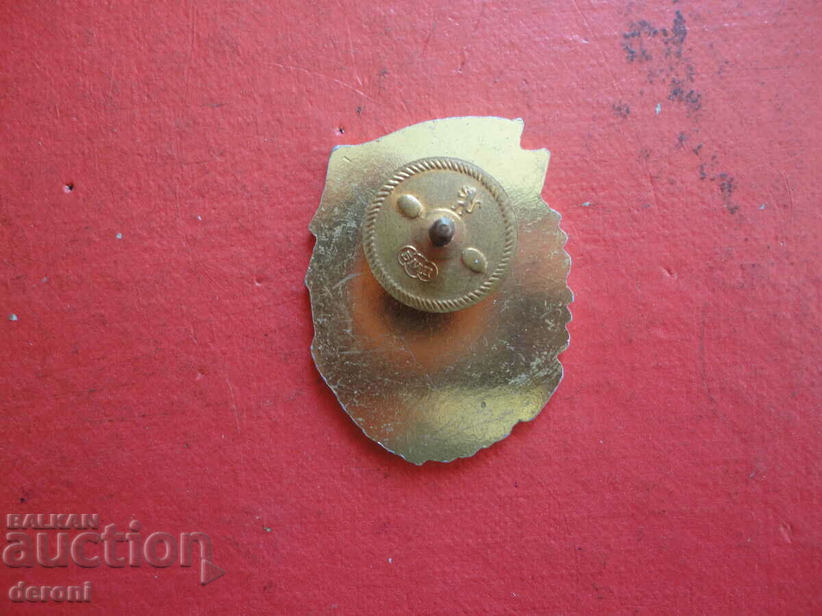 Delivery of Badge badge on screw bronze enamel Excellent