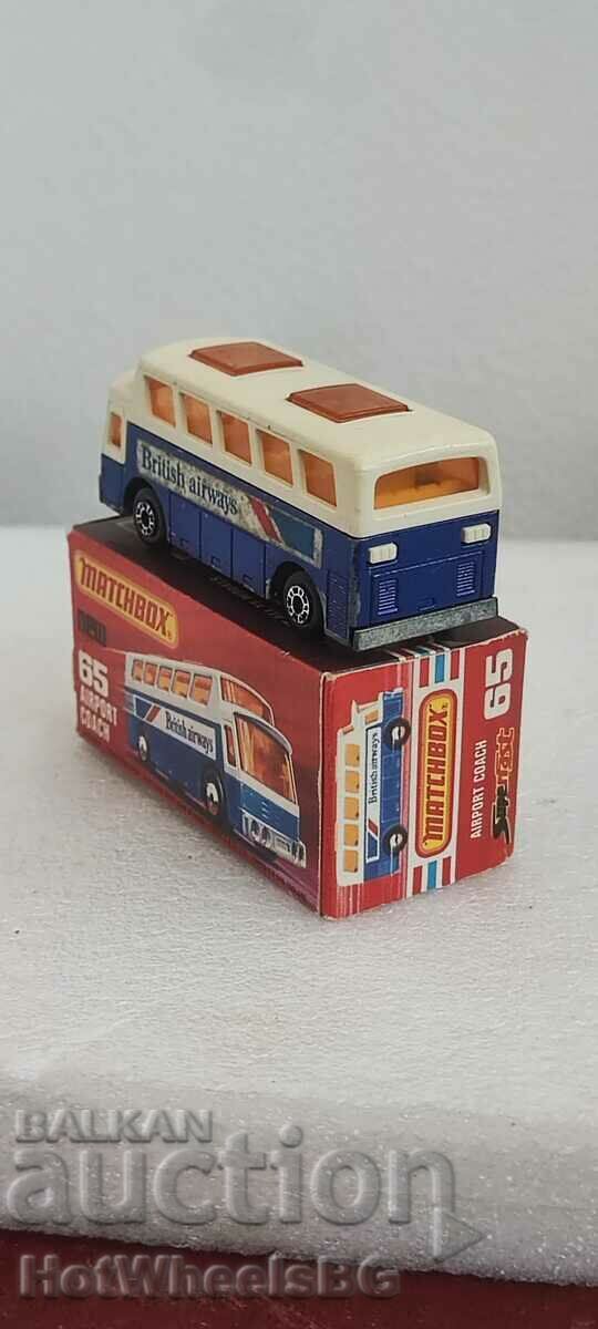 Delivery of MATCHBOX LESNEY -No 65C Airport Coach 1977