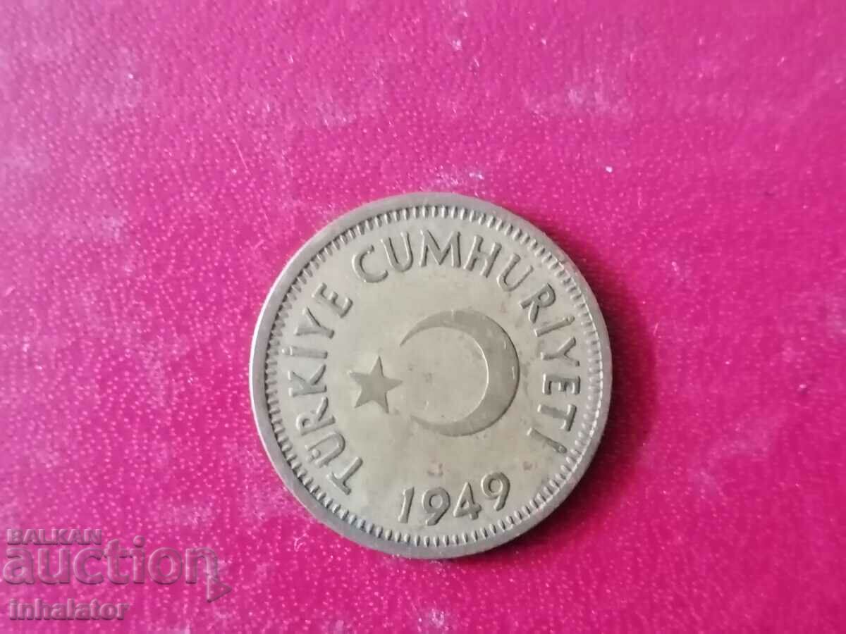 1949 anul 25 kuruş
