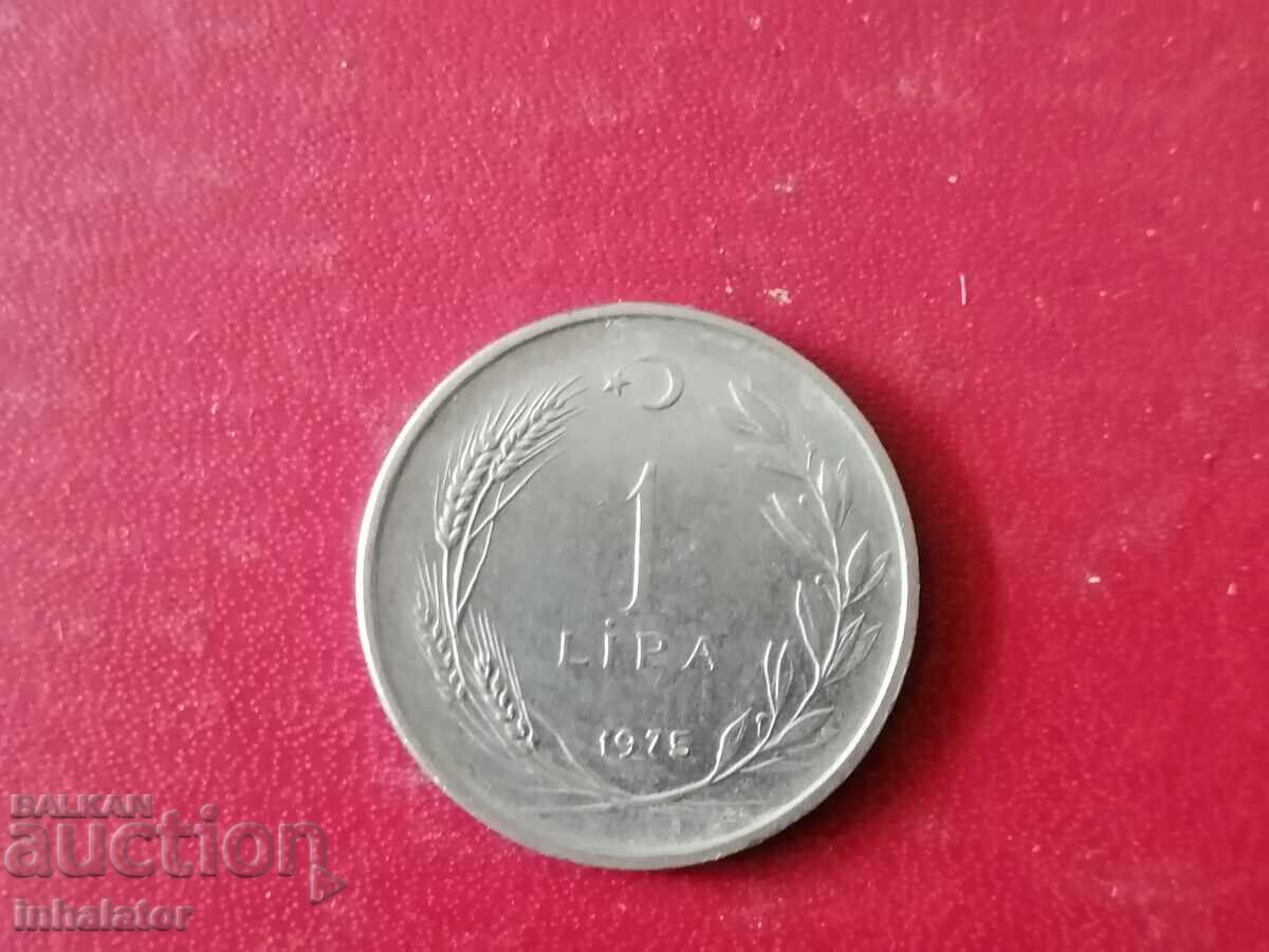 1975 год  1 лира