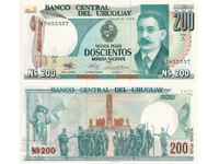 tino37- URUGUAY - 200 NEW PESOS - 1986 - UNC