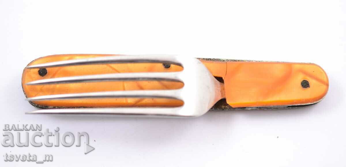 Furcă pliabilă de turism