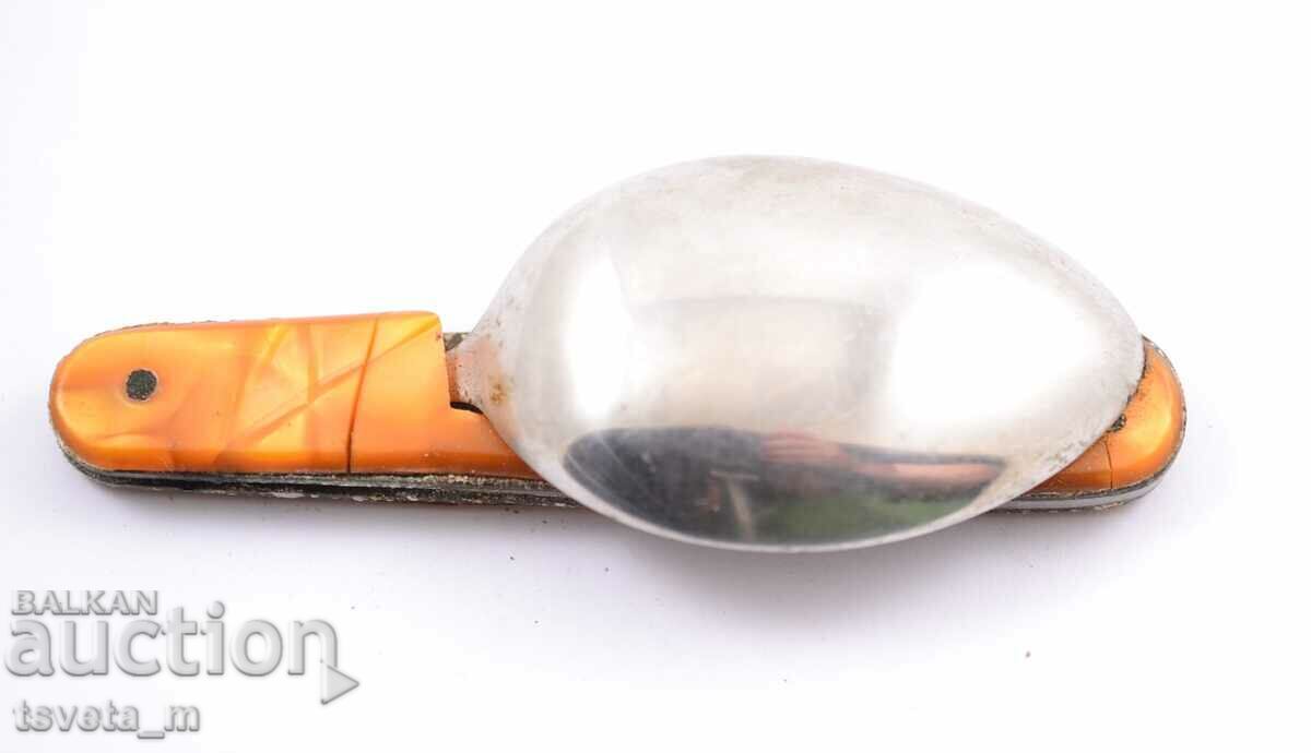 Travel folding spoon Travel folding spoon