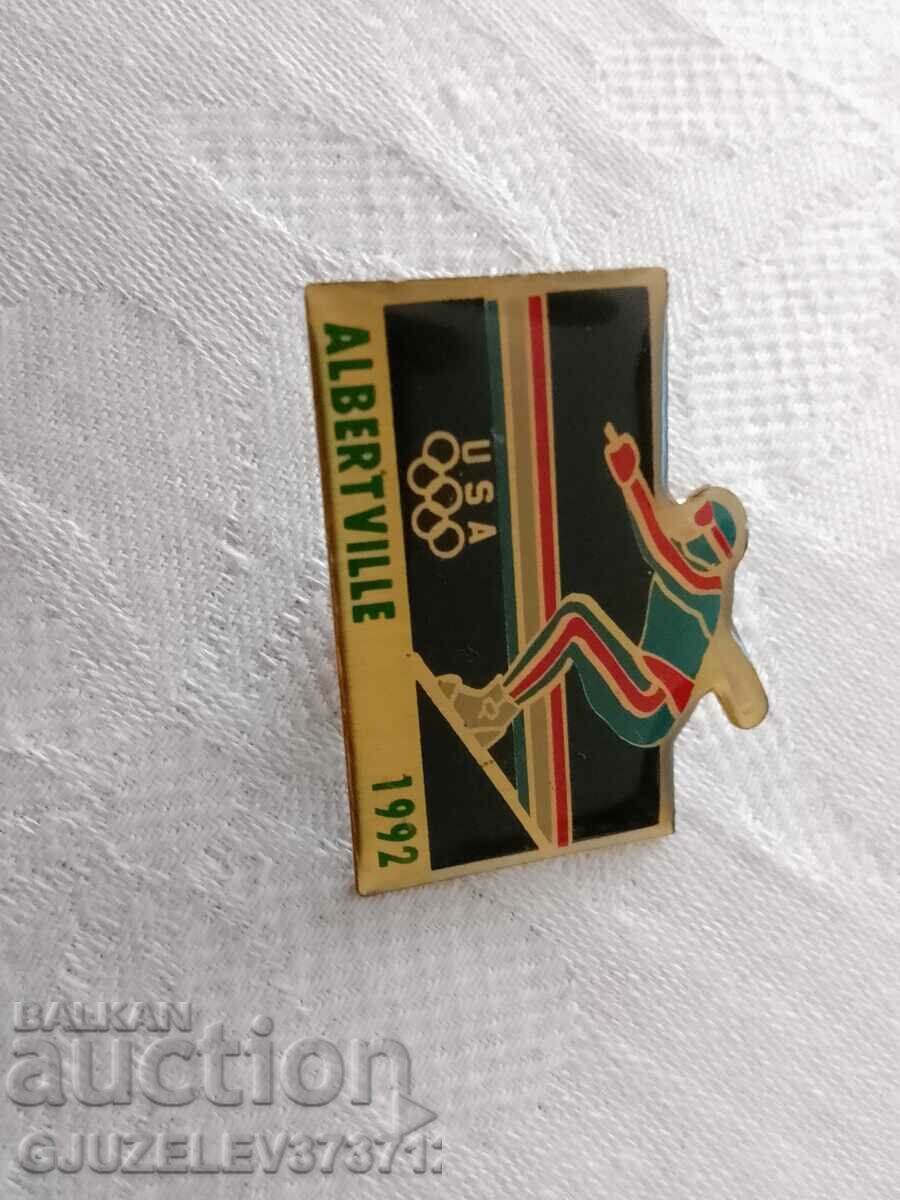 Аукцион Рядка колекционерска олимпийска значка 1992г USA Аукцион Рядка колекционерска олимпийска значка 1992г USA