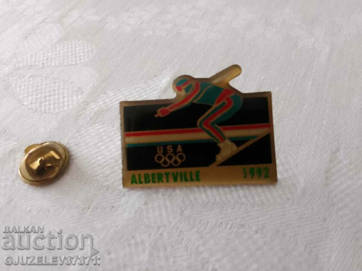 Rare collectible 1992 USA Olympic badge