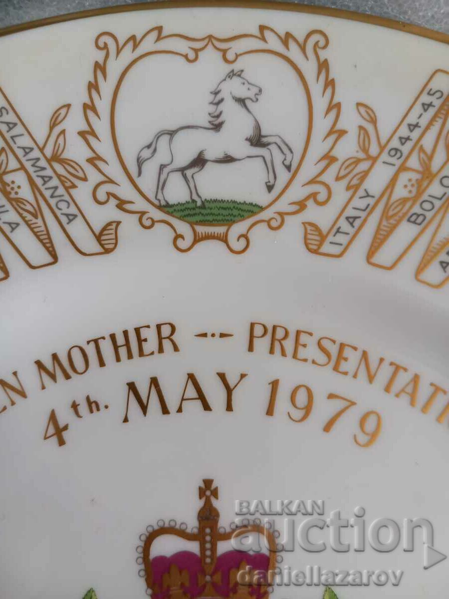 Auction Old English Royal Limited Collector's Plate Auction Old English Royal Limited Collector's Plate