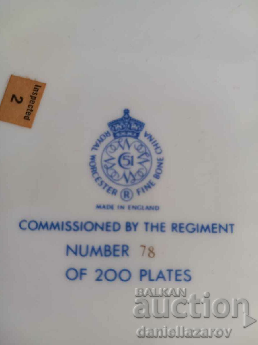 Old English Royal Limited Collector's Plate - 6 Old English Royal Limited Collector's Plate - 6
