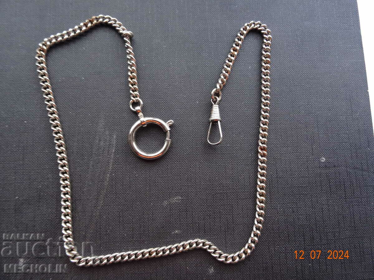 VERY OLD KUSTEC CHAIN POCKET WATCH 20's