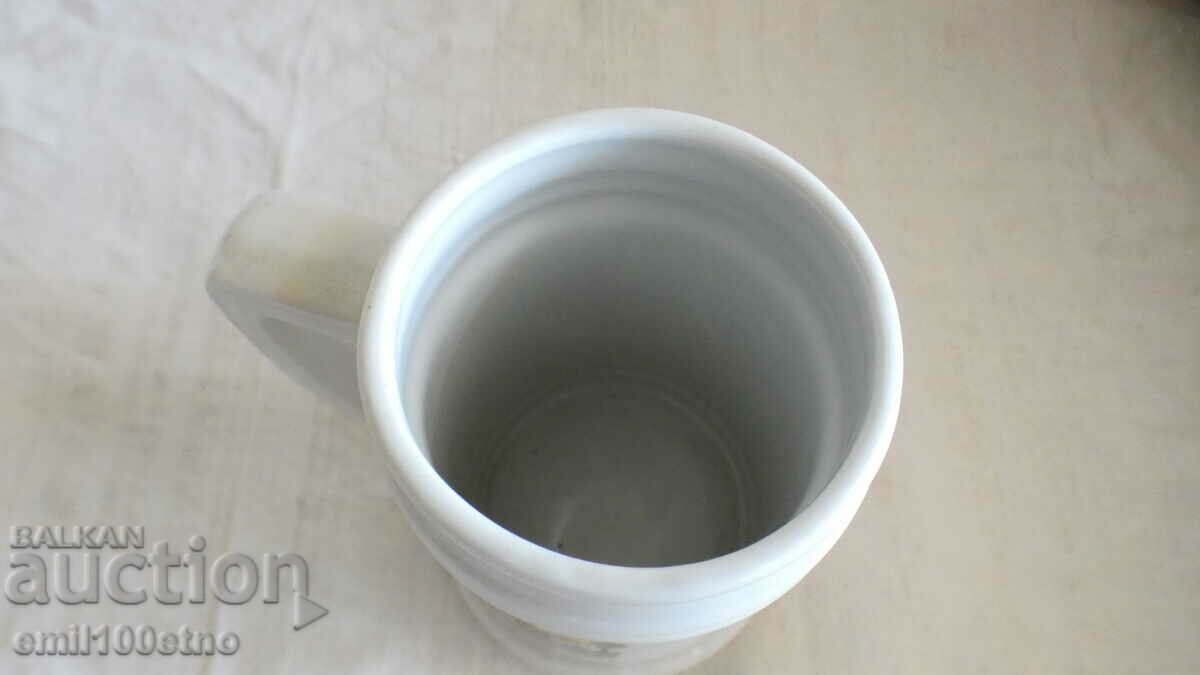Kamenitsa beer mug with the coat of arms of Sofia porcelain Razgrad - 5