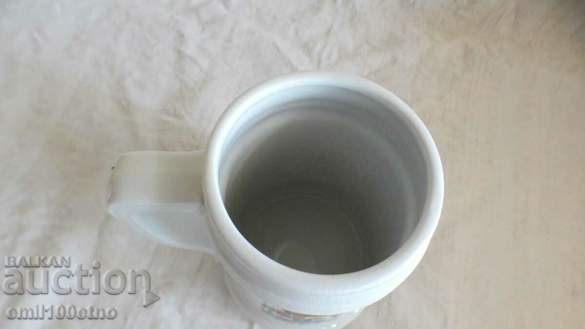 Kamenitsa beer mug with the coat of arms of Sofia porcelain Razgrad - 5