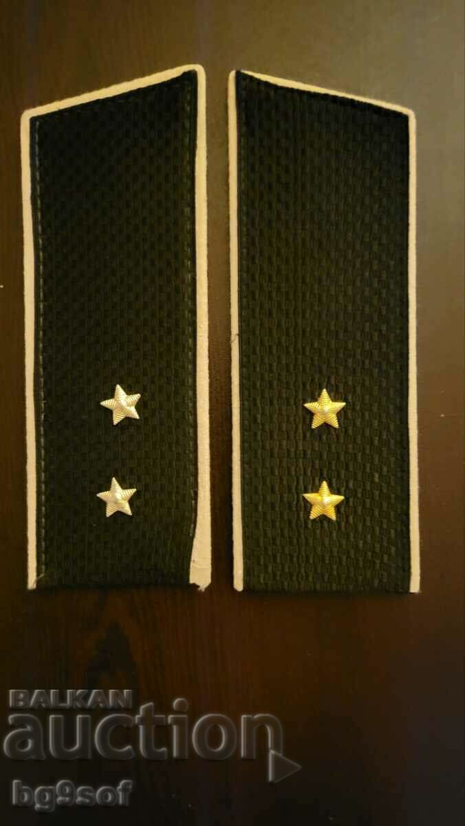 Officer epaulettes Navy of the USSR with buttons