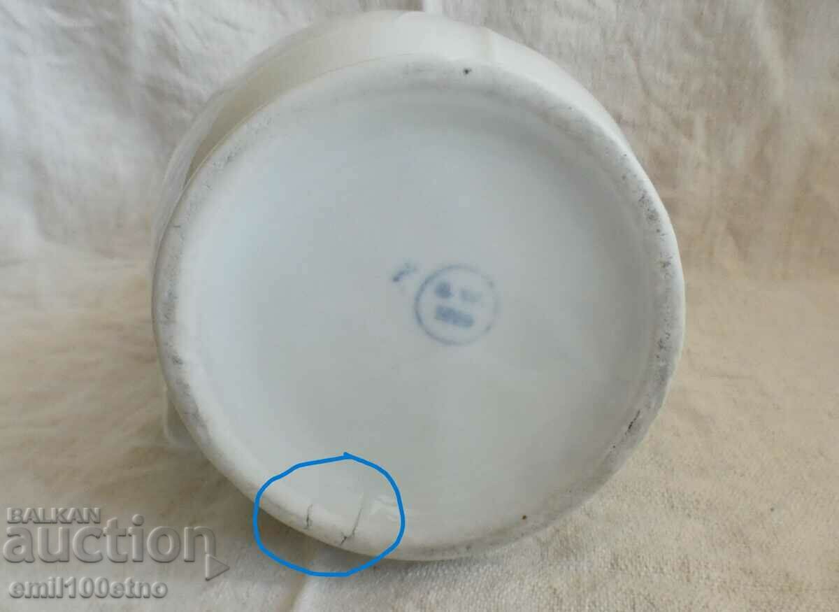 Urcior de vin porțelan bulgar vechi Vidin - 5
