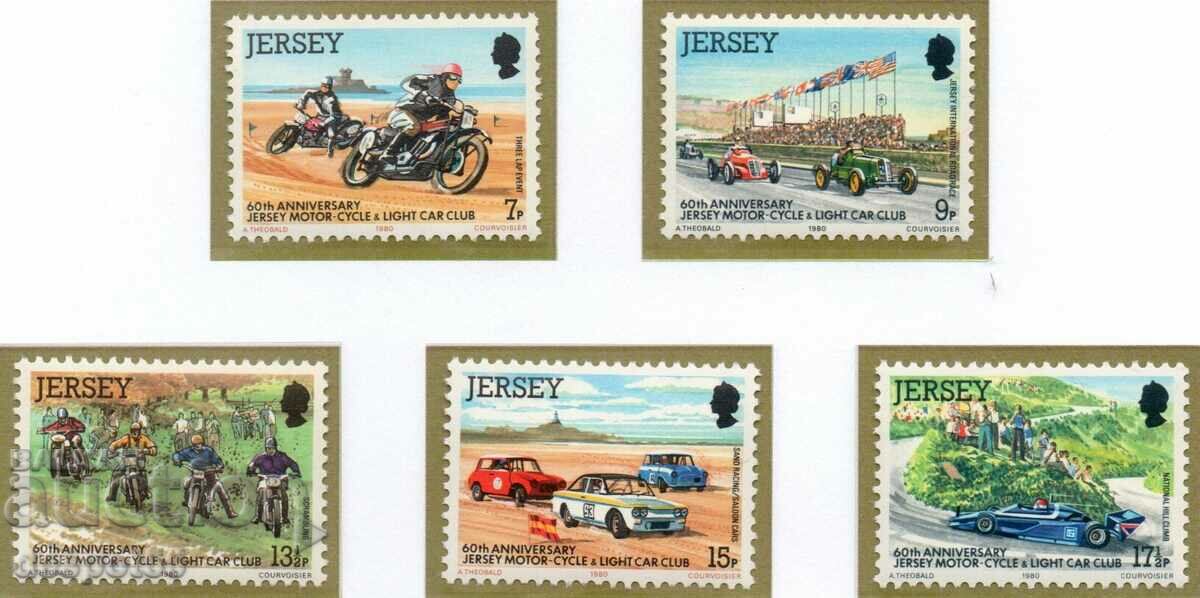 1980 Jersey. 60 de ani de club pentru motociclete și mașini