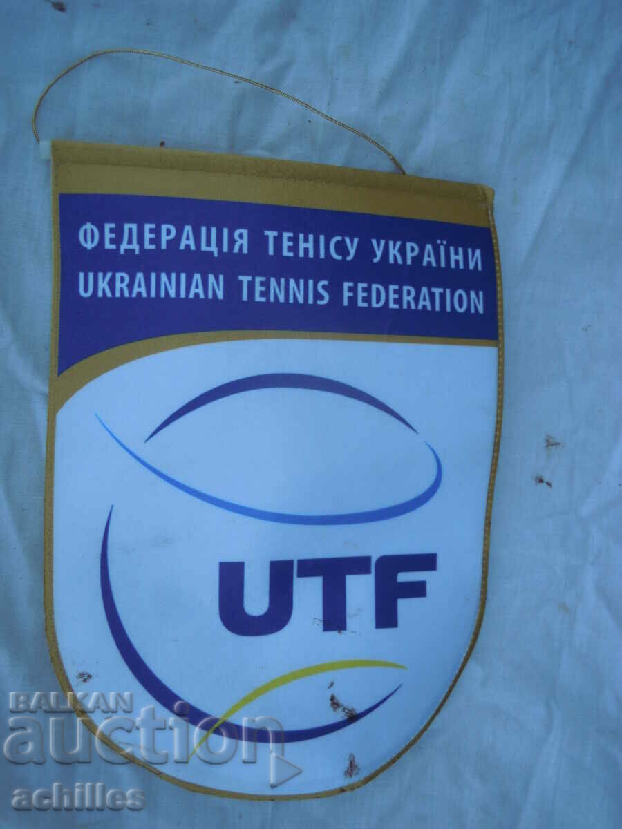FLAG UKRAINE TENNIS