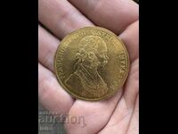 Златна Монета Австрийски 4 Дуката 1912г. Франц Йосиф I