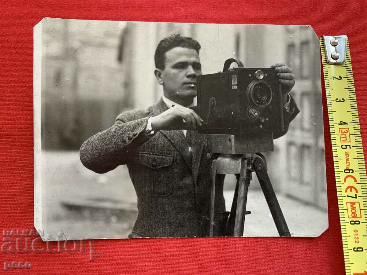 Hristo Konstantinov cameraman old photo from the 1930s - 5 Hristo Konstantinov cameraman old photo from the 1930s - 5