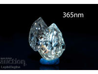 Cristal de cuarț petrol 3.2ct fluorescent #9