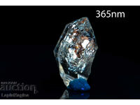 Петролен кварц кристал 3.3ct флуоресцентен #10
