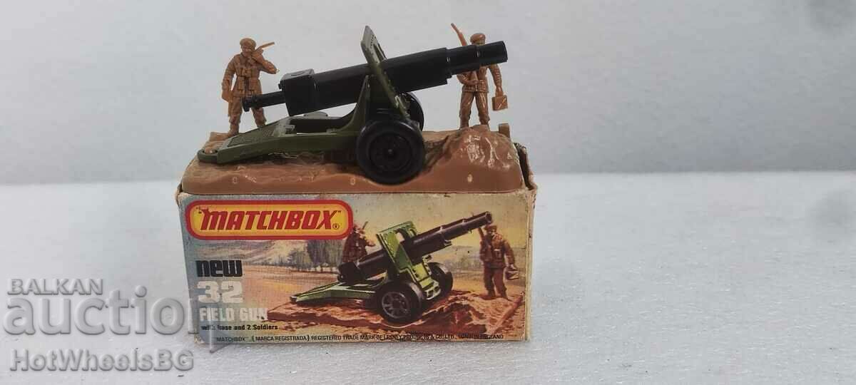 MATCHBOX LESNEY -No 32C Field Gun 1978