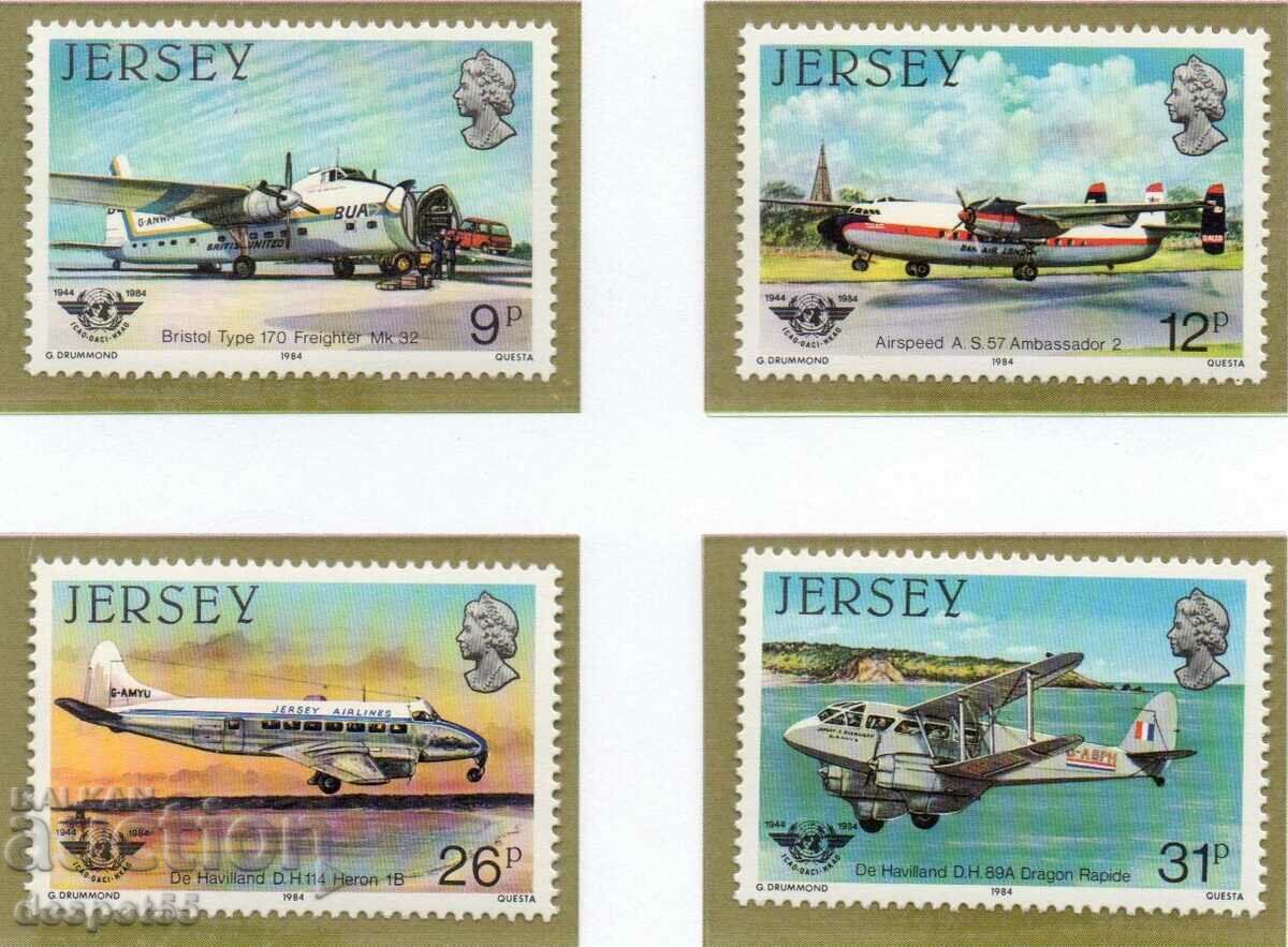 1984. Jersey. Avioane.