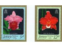 1984. Jersey. Christmas - Orchids.