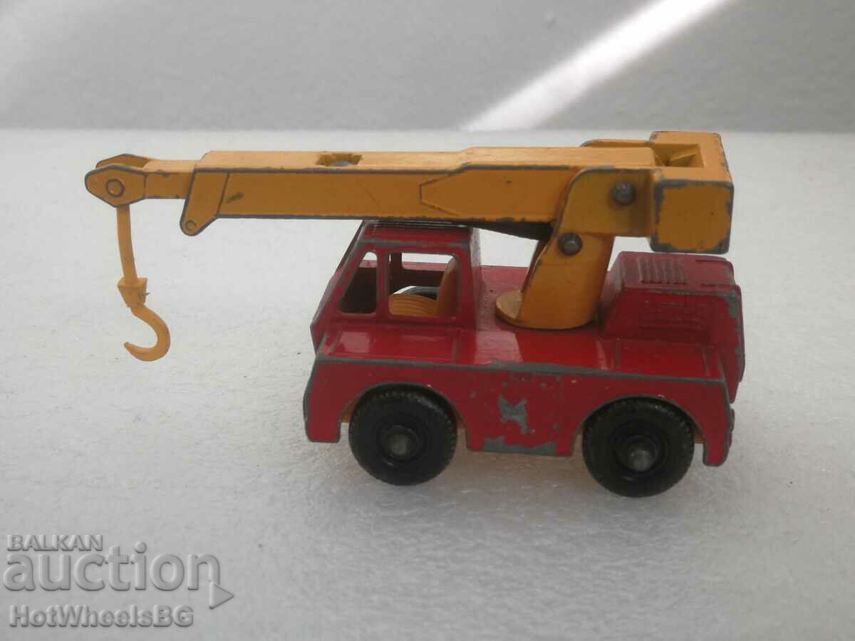 MATCHBOX LESNEY. No. 42C Iron Fairy Crane 1969 with price 9.99 BGN | € 5.11 MATCHBOX LESNEY. No. 42C Iron Fairy Crane 1969 with price 9.99 BGN | € 5.11