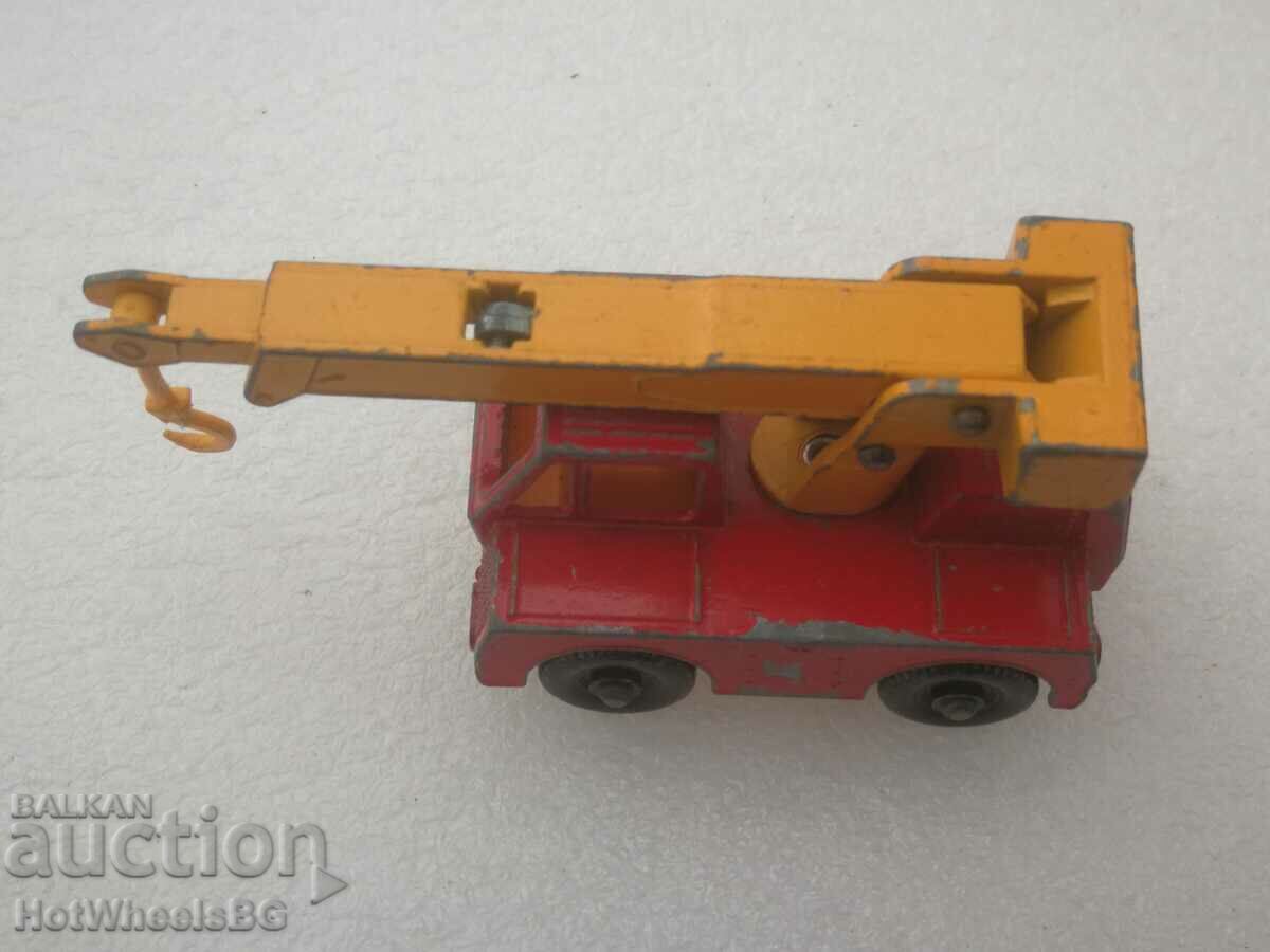 MATCHBOX LESNEY. No. 42C Iron Fairy Crane 1969 - 6 MATCHBOX LESNEY. No. 42C Iron Fairy Crane 1969 - 6