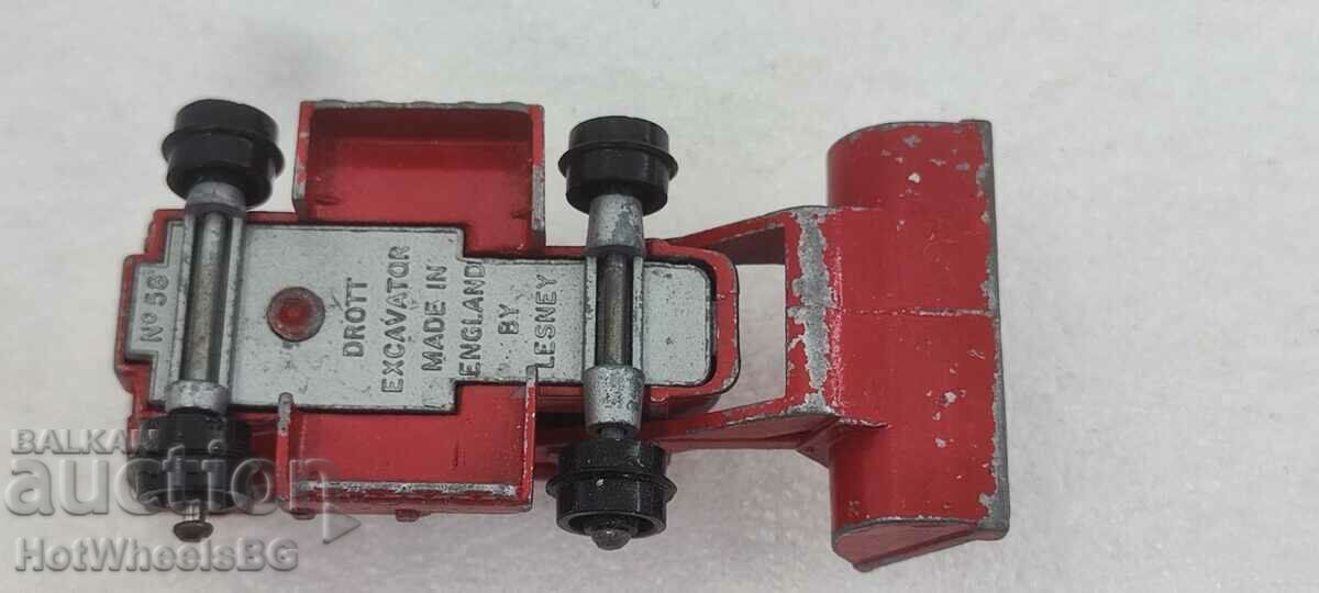 MATCHBOX LESNEY. No. 58B Drott Excavator 1962 - 6 MATCHBOX LESNEY. No. 58B Drott Excavator 1962 - 6