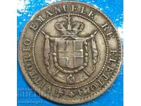 Guvernul Toscana 1 centesimo 1859 Italia Vict. Em. II