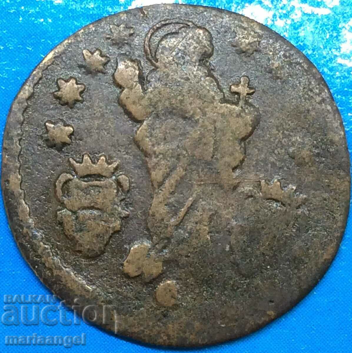 1 soldo 1793 Ragusa (1626-1803) Italian Colony - Rare