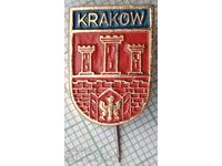 16374 Insigna - stema orașului Cracovia Polonia