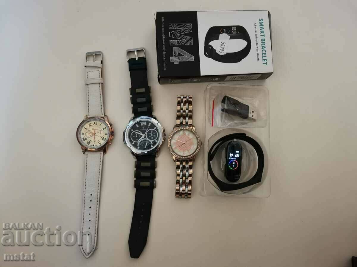 Watches and smart bracelet M4