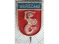 16375 Insigna - stema orașului Varșovia Polonia