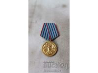 Μετάλλιο για 10 χρόνια άψογης υπηρεσίας Ένοπλες Δυνάμεις της NRB