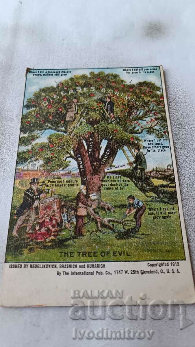 Καρτ ποστάλ The Tree of Evil