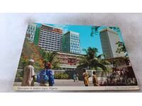 Carte poștală Zgârie-nori în Lagos modern, Nigeria 1976