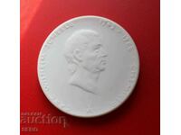 Germania-GDR-Medalia de porțelan-Karl Wilhelm Scheele-Chimist
