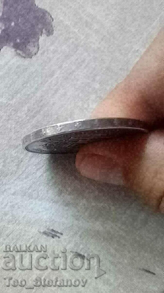 Delivery of 5 pesetas 1888 Spain silver