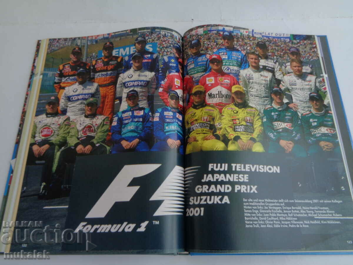 F1 SCHUMACHER FORMULA 1 BOOK CAR CAR - 7 F1 SCHUMACHER FORMULA 1 BOOK CAR CAR - 7