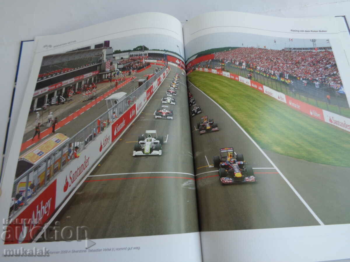 F1 SEBASTIAN VETTEL FORMULA 1 BOOK CAR CAR - 6 F1 SEBASTIAN VETTEL FORMULA 1 BOOK CAR CAR - 6