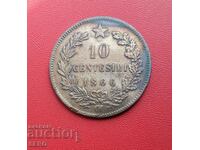 Italy-10 cents 1866