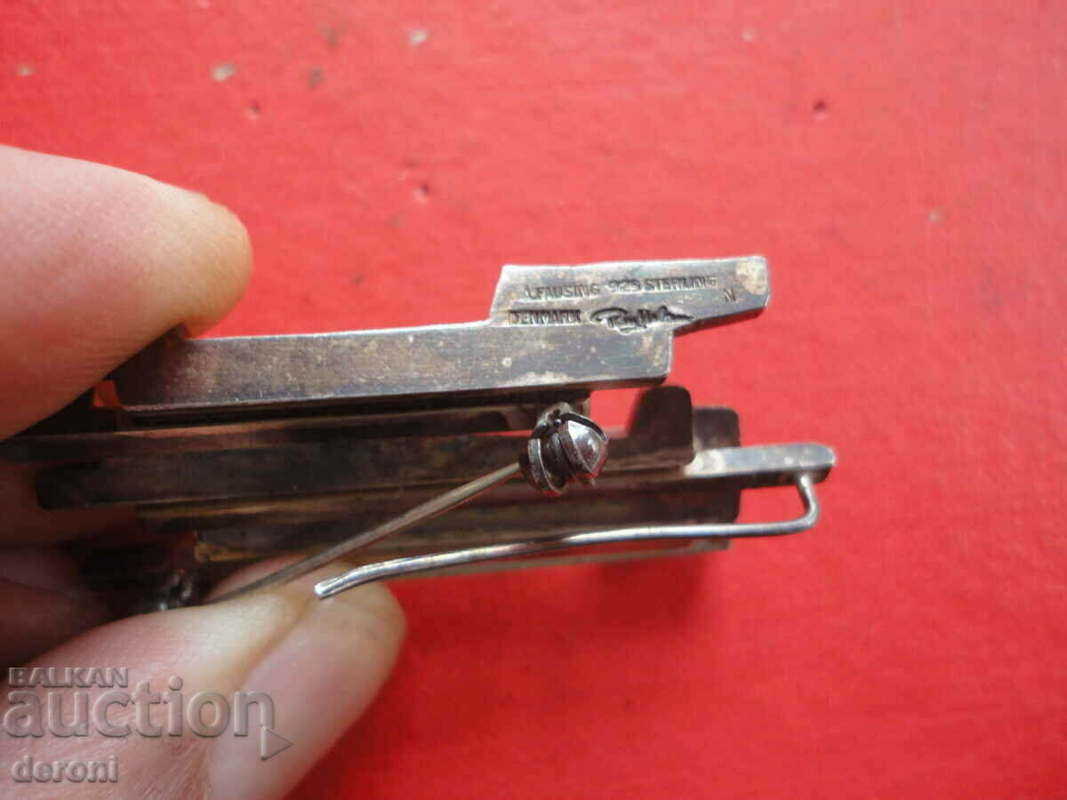 Unique designer silver brooch pendant - 5 Unique designer silver brooch pendant - 5