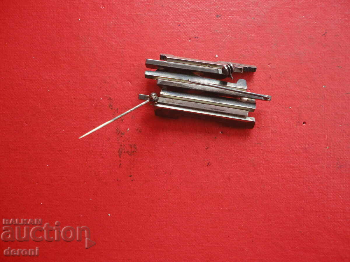 Unique designer silver brooch pendant - 6 Unique designer silver brooch pendant - 6