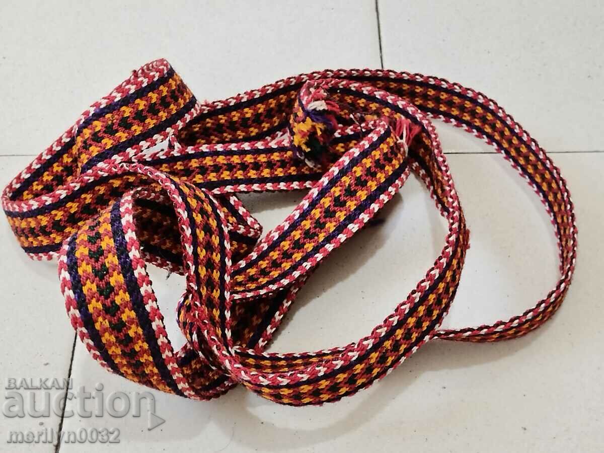 Delivery of Old handwoven belt 2.13 meters girdle belt costume Delivery of Old handwoven belt 2.13 meters girdle belt costume
