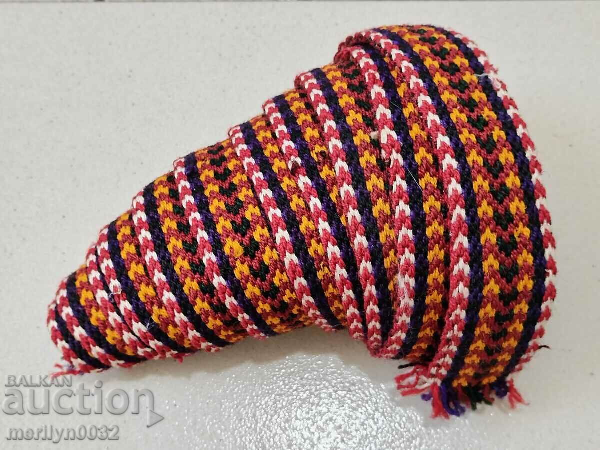 Old handwoven belt 2.13 meters girdle belt costume - 6 Old handwoven belt 2.13 meters girdle belt costume - 6