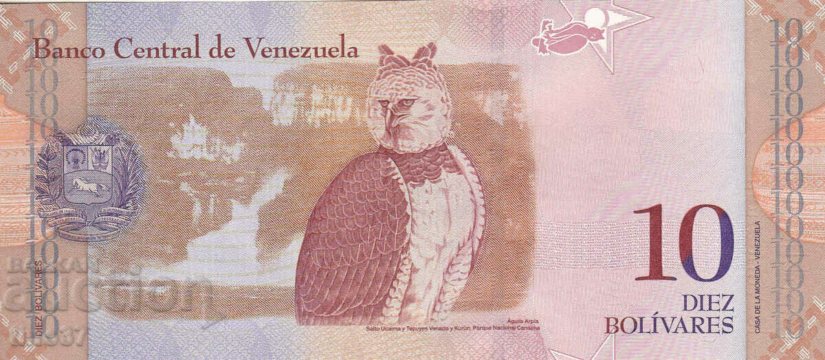 Auction tino37- VENEZUELA - 10 BOLIVARA - 2007 - UNC Auction tino37- VENEZUELA - 10 BOLIVARA - 2007 - UNC